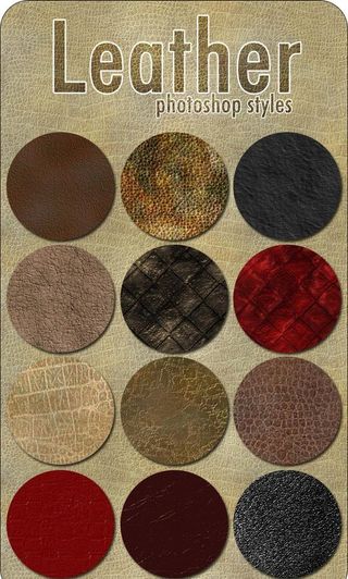 PSD字体特效彩色布纹样式图片