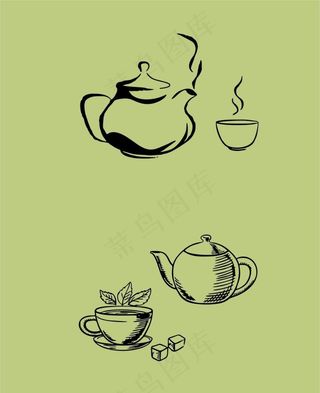 茶杯简笔画图片