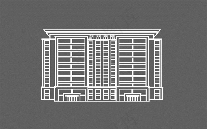 矢量楼体 矢量建筑图片