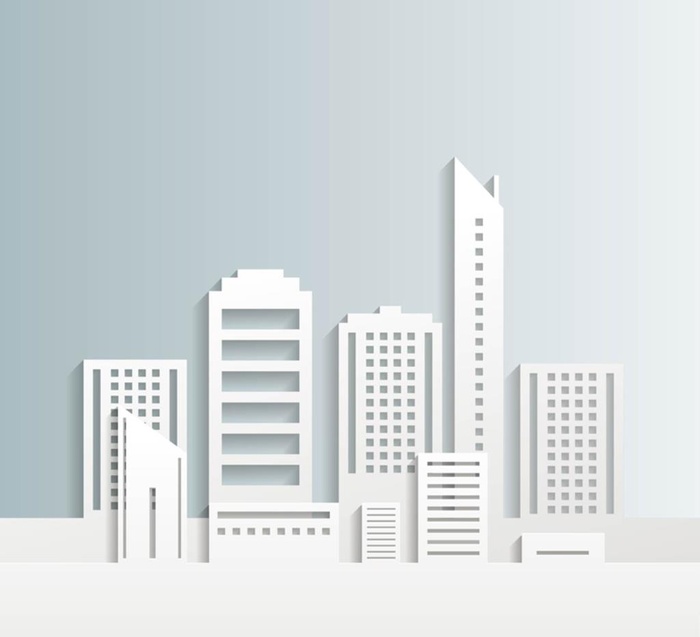 百色矢量城市素材图片