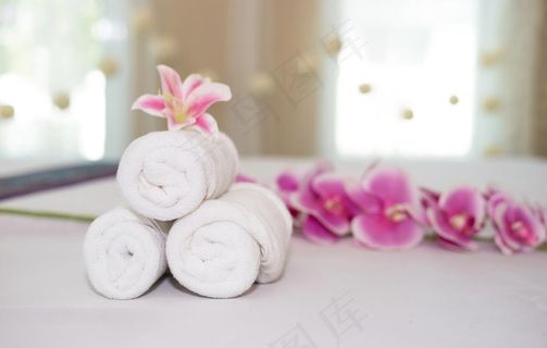 养生美容摄影图片