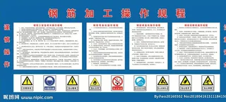 钢筋加工操作规程图片