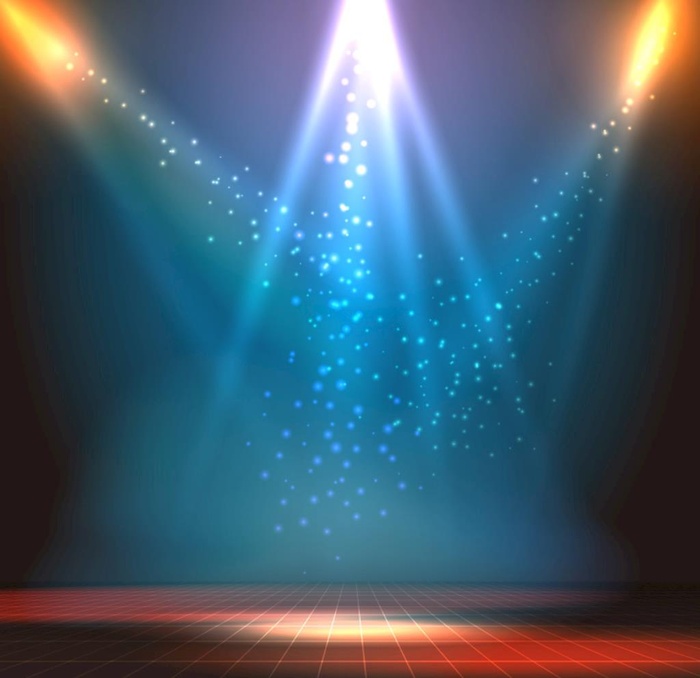舞台灯光背景图片