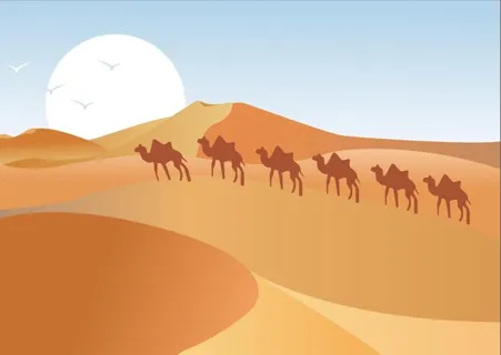 沙漠骆驼图片 沙漠骆驼图片