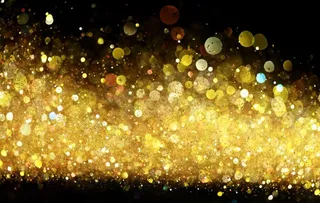 亮丽金色光点背景图片