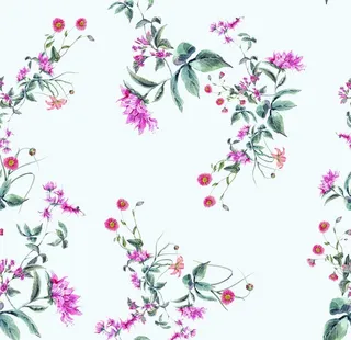 大牌 数码 手绘 小碎花 效果图片