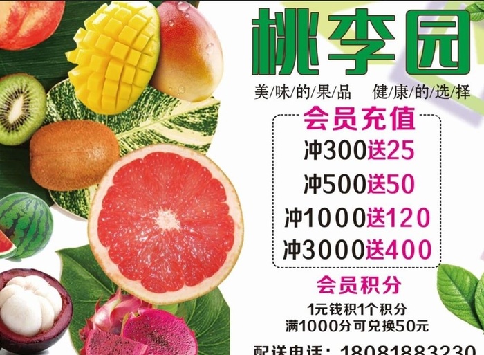 水果海报图片