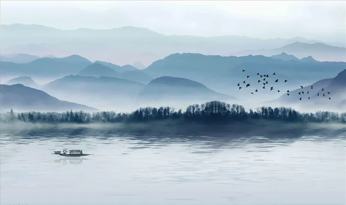 意境山水图片(9071x5669)psd模版下载