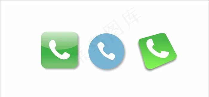 电话标志图片cdr矢量模版下载