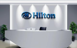 形象墙样机图片