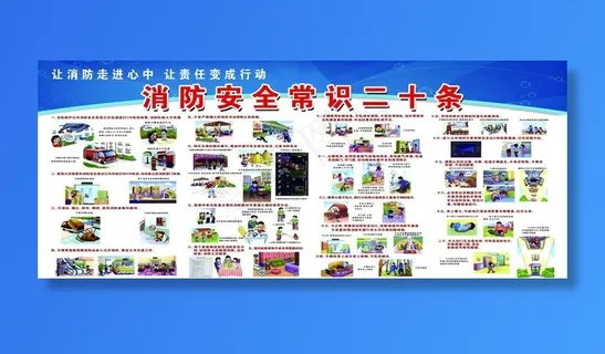 消防安全常识二十条图片