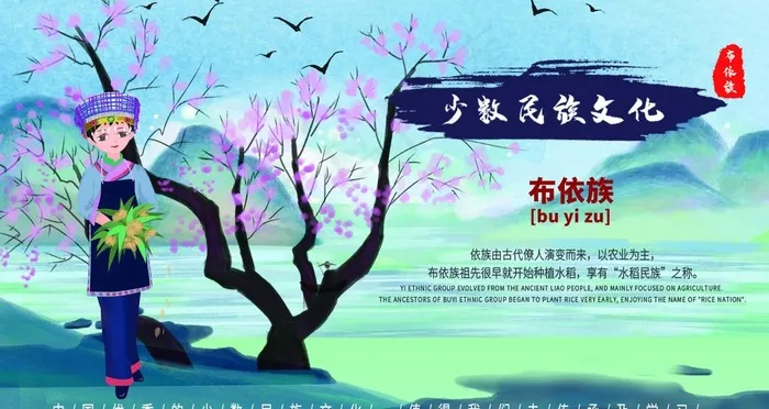 少数民族图片psd模版下载