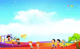 运动会背景图片