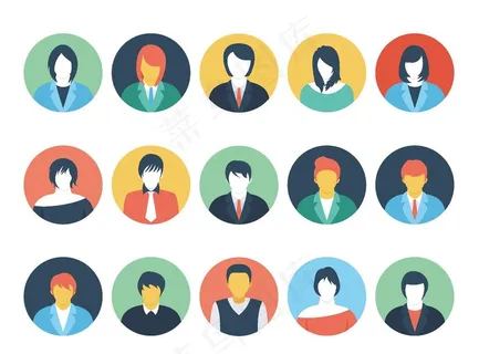 卡通人物素材图片