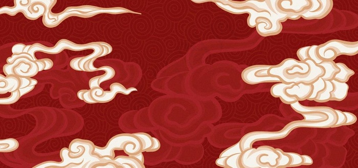 国潮风中国风插画背景图片