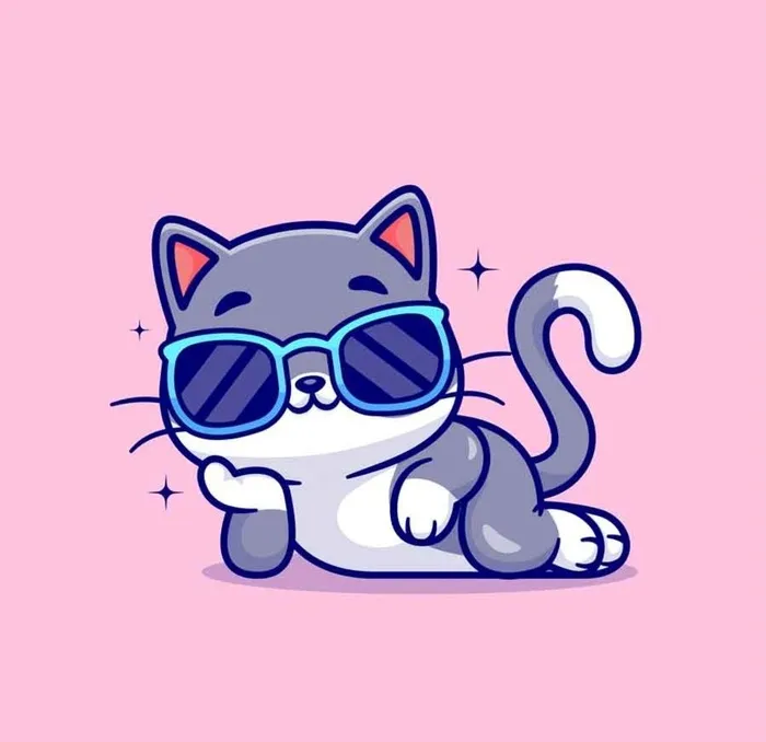小猫图片ai矢量模版下载