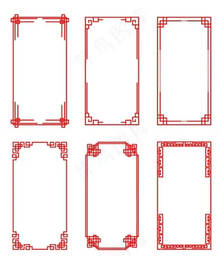 中国风边框素材图片