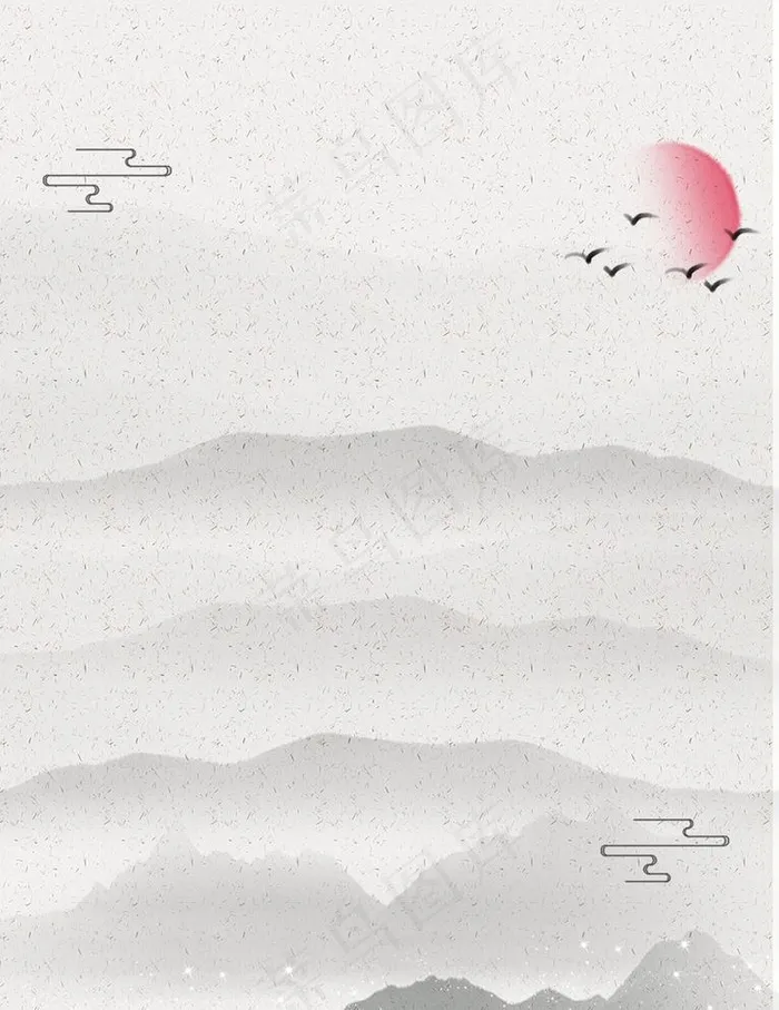 山水墨画图片