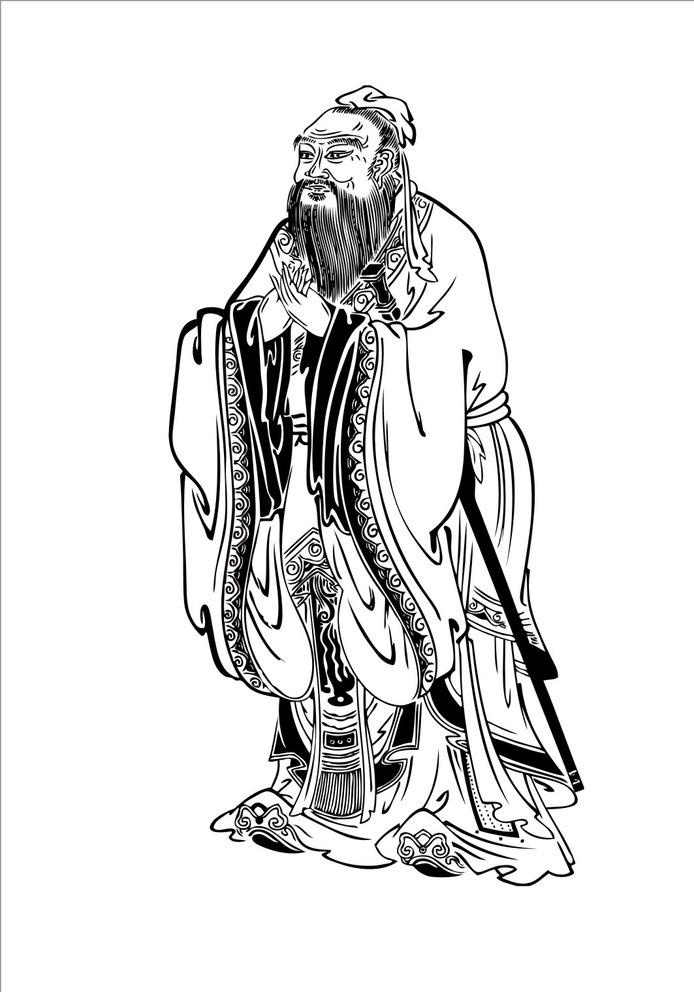 孔子图片