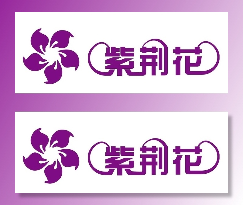 紫荆花图片cdr矢量模版下载