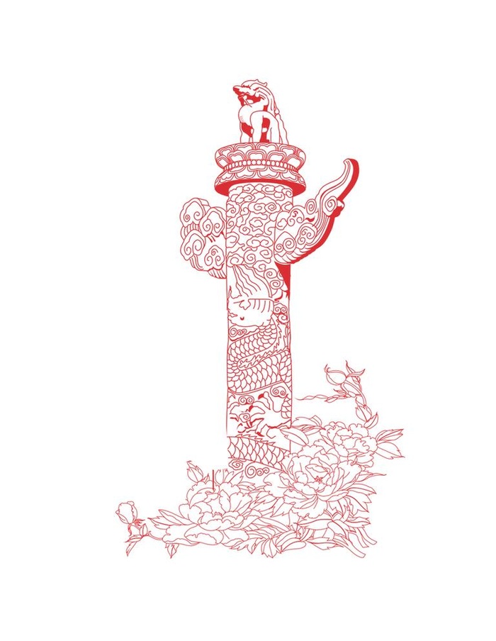 华表图片(2700x3600)psd模版下载