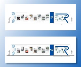 科技文化墙图片