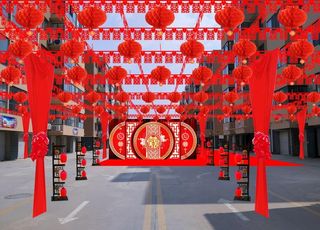 庭院婚礼效果图图片