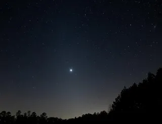 夜空中的星辰图片