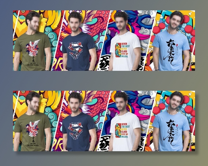 潮流男装手淘海报banner图片(1920x700)psd模版下载