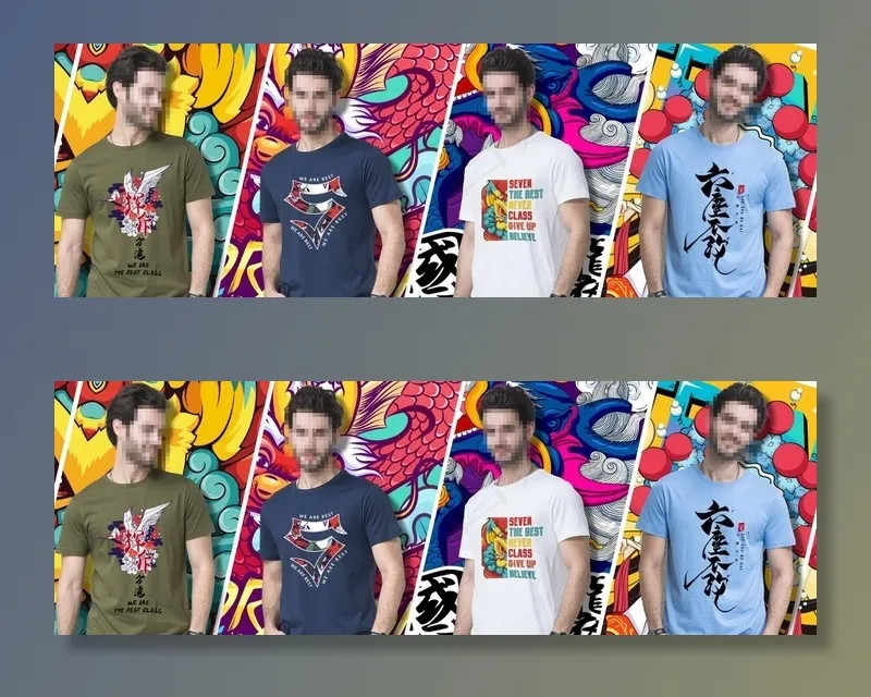 潮流男装手淘海报banner图片(1920x700)psd模版下载