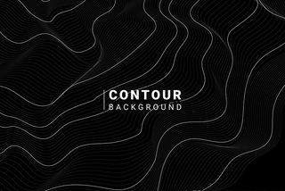 抽象轮廓线底纹图片