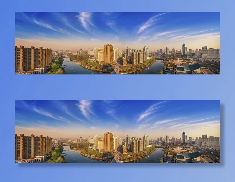 潍坊全景图片