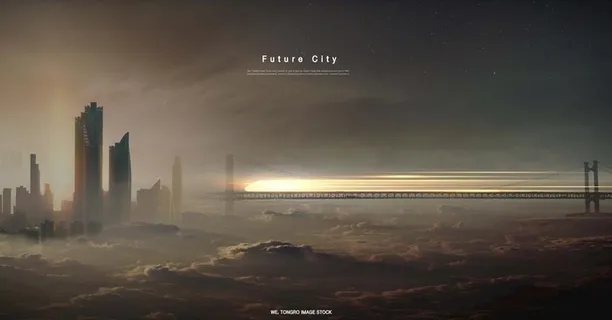 地铁城市高级背景图片