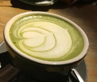 抹茶拿铁图片