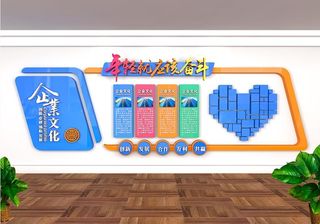 企业文化墙图片