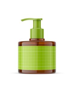 日化洗面奶瓶子样机图片