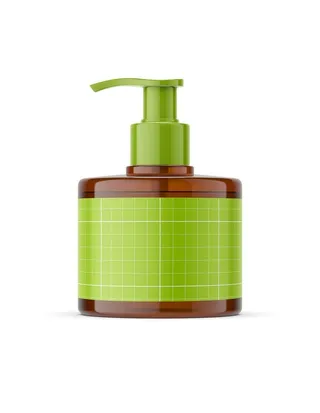 日化洗面奶瓶子样机图片