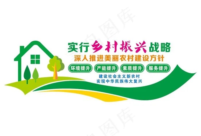 乡村振兴图片cdr矢量模版下载