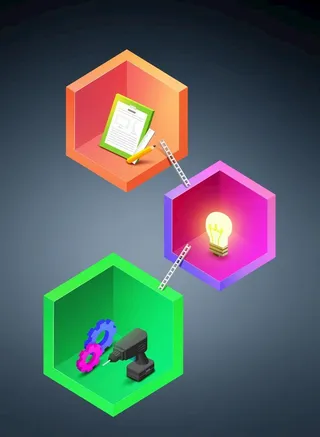 创意三原色图片