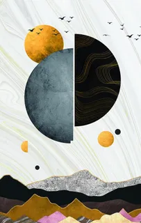 新中式意境挂画图片 新中式意境挂画图片