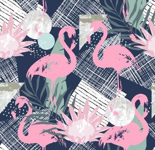 植物无缝印花图案图片