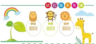 幼儿园文化墙图片