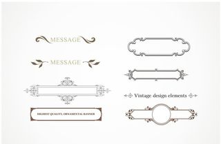 欧式花纹花边花框图片