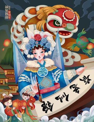 前兔似锦海报图片