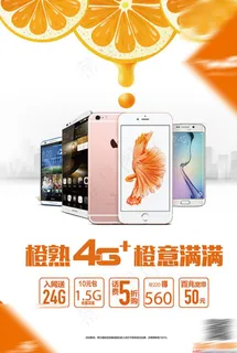 联通4G海报图片