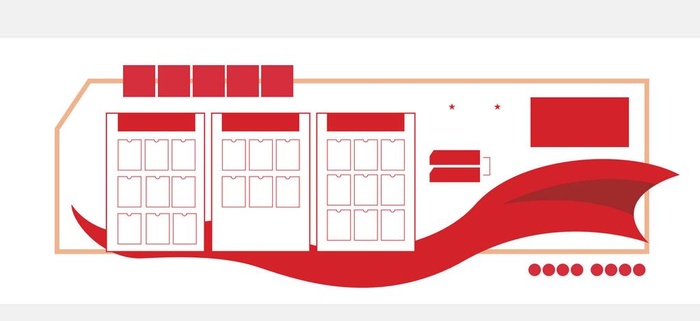 学习室党建文化墙图片