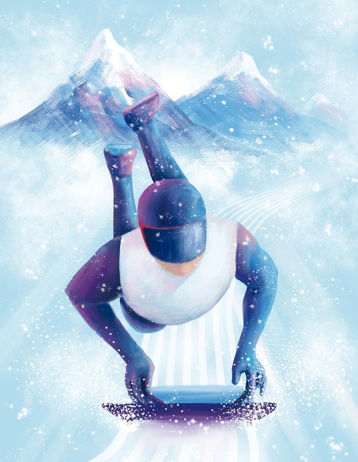 冬奥会雪橇图片