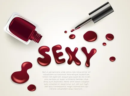 指甲油广告图片 指甲油广告图片