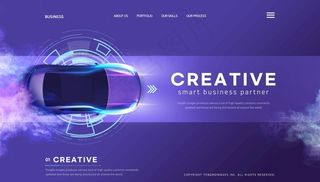 汽车电子科技背景 图片