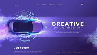 汽车电子科技背景 图片